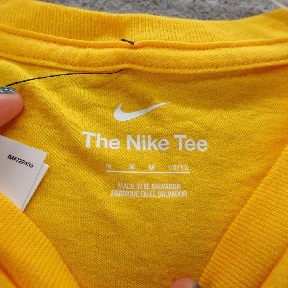Nike Kids Pittsburgh Steelers NFL Graphic T-Shirt Yellow‎ Size M NEW